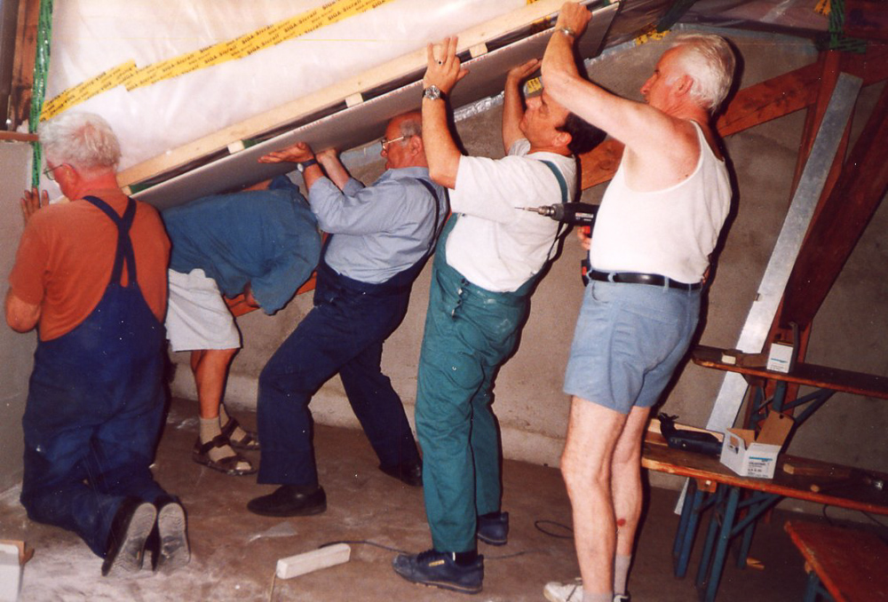 Bezug der neuen Clubräume